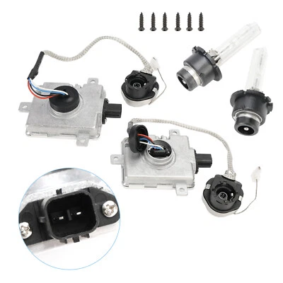 2x Lastre e encendedor de faros XENON HID y bombilla D2 para ACURA TL TSX ILX MDX RDX Foto 1 de 4