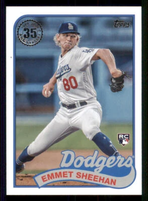 2024 Topps '89 Topps #89B77 Emmet Sheehan - Image 1 of 2