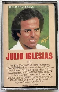 Hey! Julio Iglesias Cassette 1980 Columbia Records CBS Inc. - Picture 1 of 2