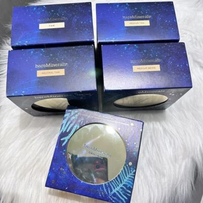 New bareMinerals ORIGINAL LOOSE MINERAL FOUNDATION SPF 15~Jumbo size 18g~Choose - Image 1 of 4