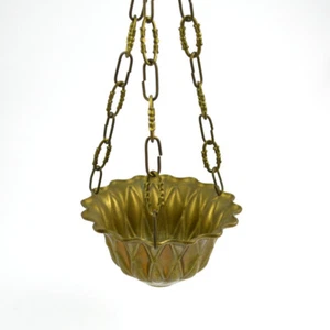 Vintage Blumenampel - Hängeampel - Hängetopf - Blumen - Messing - Plant Hanger - Picture 1 of 6