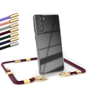 EAZY CASE do Samsung Galaxy S21 Plus 5G Etui na telefon do zawieszenia Case ze sznurkiem - Zdjęcie 1 z 14