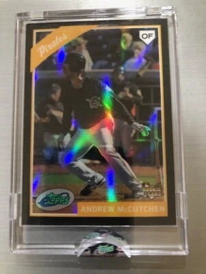 2009 eTopps Andrew McCutchen #34 SP Rookie Card Only 999 Printed And Numbered - Image 1 of 3