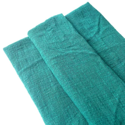 Spring Summer Thin Linen Cotton Fabric Eco Breathable DIY Making Clothes Dress - Image 1 of 4