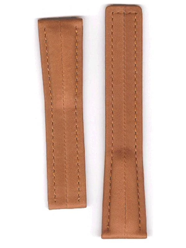 Tag Heuer Mens 20mm(13/16 Inches) Brown Genuine Leather Watch Band FC6006 Wi1150