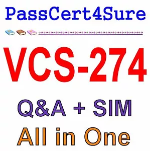 Administration of Veritas NetBackup 7.7 VCS-274 Exam Q&A+SIM - Picture 1 of 1