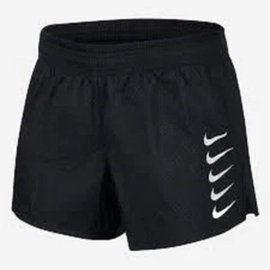 New Nike Women's Running Shorts Tempo Black white medium Large s m L NWT reduced - Picture 1 of 2