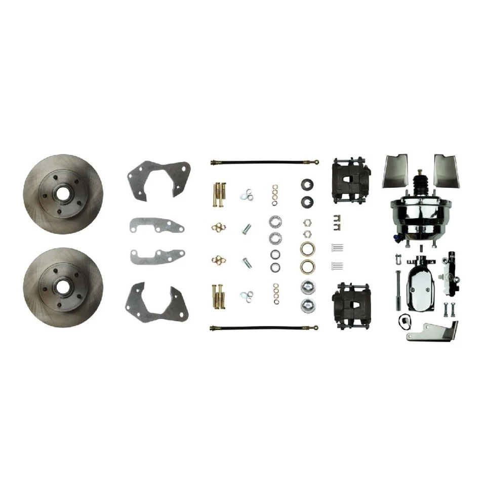 Kit de conversión de freno delantero para Chevrolet Bel Air 1965-1968 lo correcto Foto 1 de 1