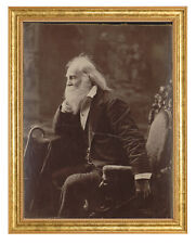 Walt Whitman Photograph in a Aged Gold Frame