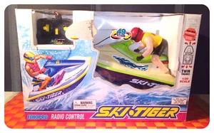 Ski Tiger RC 49 MHz, 1/20 scale, purple and yellow, vtg 1997 by Echopro - Picture 1 of 6