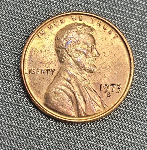 1973-S Lincoln Memorial Penny Ddo DoubleStrike/Ddr-Rpm Cover
