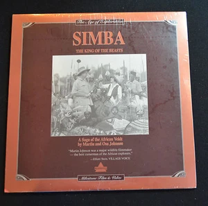 Simba The King Of The Beasts Laserdisc (1928) Laserdisc  NEW - Picture 1 of 2