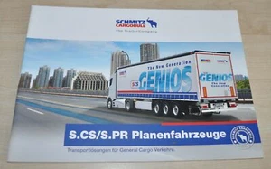 Schmitz Cargobull S.CS/S.PR Trailer Company Truck Brochure Prospekt DE - Picture 1 of 10