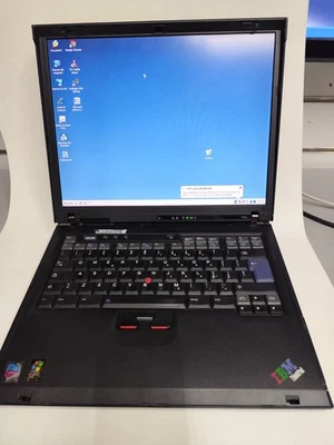 Notebook IBM ThinkPad R50e Retro Pentium M 1.5GB 40GB XP Funzionante vintage - Immagine 1 di 4