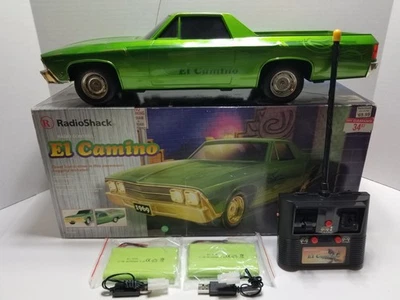 Vintage 1969 Chevy El Camino RC Radio Control Car Low Rider Radio Shack Works - Image 1 of 4