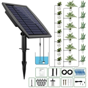 Solar Automatic Drip Irrigation Kit System, Solar Powered Auto Easy DIY Water... - Picture 1 of 8