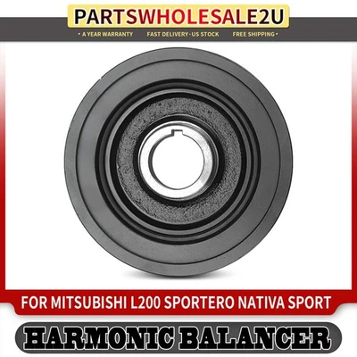 Crankshaft Pulley for Mitsubishi L200 L200 Sportero Nativa Pajero Montero Sport - Image 1 of 4