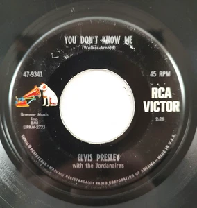 Elvis Presley ~ You Don't Know Me / Big Boss Man~ RCA 47-9341 1967 - Picture 1 of 4