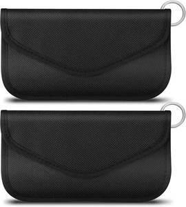 2er Pack Faraday Tasche für Handy & Autoschlüssel - RFID GPS WiFi Blocker Diebstahlsicherung Etui - Bild 1 von 5