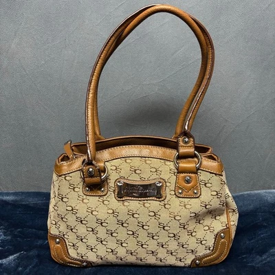 Sophia Caperelli Cartera Monograma Bolso de Hombro Bolso de Mano Preppy Profesor Foto 1 de 4