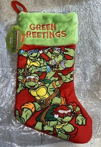 Teenage Mutant Ninja Turtles Christmas Stocking - Brand New - 18” - Imagen 1 de 6