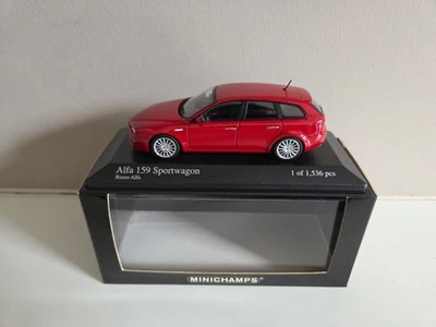 Minichamps 1/43 Alfa Romeo 159 Sportwagon - Rosso - 2006 - 400120511 - Immagine 1 di 4