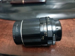 ASAHI OPT. SUPER TAKUMAR 105mm f/2.8 LENS M42 MOUNT JAPAN CASE & HOOD - Picture 1 of 15