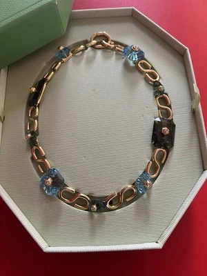 Raro Collar de Piedra Adornada Swarovski Numina Nuevo Genuino En Caja💕❤️ Foto 1 de 4