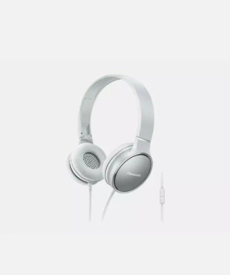 Panasonic - RP-HF300M-W - OnEar Headphones with Mic and Controller - White - Image 1 of 4
