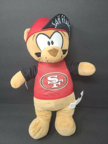 49ers Bear Plush Doll jersey and hat Cover