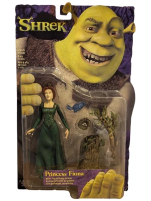 "Figura de acción Shrek Princess Fiona 6"" Leg Kicking (2001 McFarlane)"  Foto 1 de 2