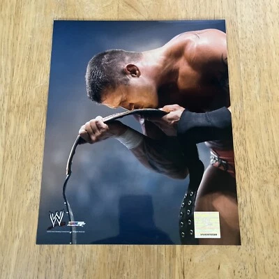 WWE RANDY ORTON OFFICIAL LICENSED 8X10 WRESTLING PHOTO AUTHENTIC PHOTO FILE WWF - Изображение 1 из 4