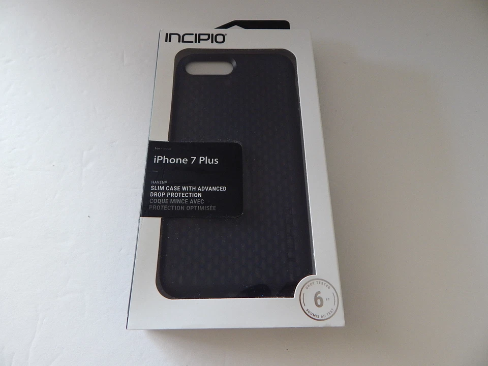 Incipio Slim Case With Advanced Drop Protection For iPhone 8/7 Plus Black/Clear - Image 1 of 4