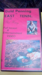 Gold Panning in East Tennessee with Phil Henry VHS prospecting Coker Creek RARE - Picture 1 of 3
