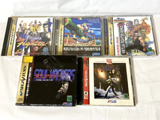 Lot 5 Sega Saturn Games Virtua Fighter 1 2 Remix Shin Megami Tensei Devil  Japan