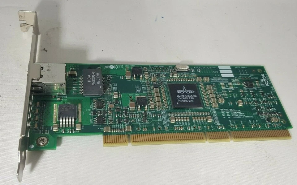 tarjeta de red HP NC7771 PCI-X Gigabit Server Adapter 404820-001 407709-001 - Immagine 1 di 1