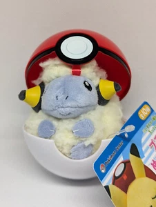 Mareep Pokemon Center Japan Petit Plush in Pokeball US SELLER - Picture 1 of 3