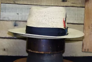 Cappelli del Campanile Fedora di Paglia (Med. naturale) - Foto 1 di 8