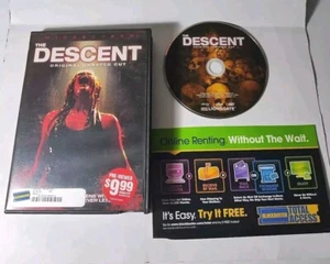 THE DESCENT: (2005) DVD Original Unrated Widescreen in Blockbuster Case w/Insert - Picture 1 of 9