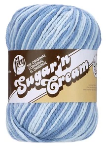 Hilo de crema Spinrite Sugar'n - mezclas tamaño súper descolorido de mezclilla (6 piezas) - Imagen 1 de 1