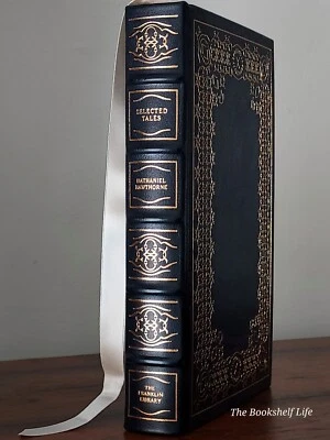 Franklin Library Nathaniel Hawthorne Selected Tales FINE Leather American Gold - Image 1 of 4