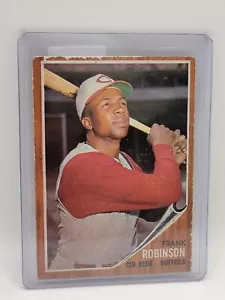 1962 Topps - #350 Frank Robinson - Picture 1 of 2