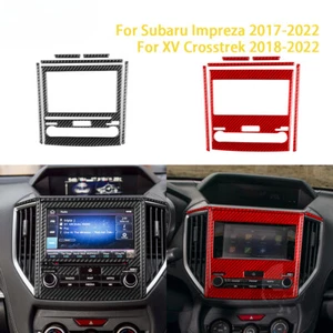 Accesorios interior coche fibra carbono para Subaru Impreza Crosstrek 2017-2022 - Imagen 1 de 23