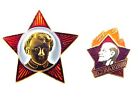 USSR Communist membership Octobrist Pioneer Badges Lenin Red Star Always Ready 