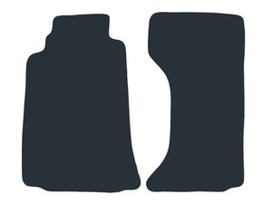 2006-2009 Tappetini in velour LOGO ARGENTO PER MAZDA mx-5 mx5 III NC ab Bj