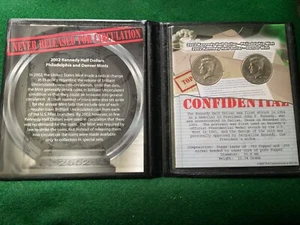 2002 P&D Half Dollars , never released for circulation - T11 - Picture 1 of 5