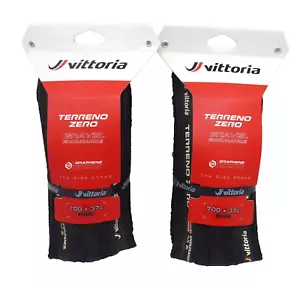 Vittoria Terreno Zero G2.0 Bike Tire- 700X37, Tubeless, Clincher, Black, PAIR - Picture 1 of 1