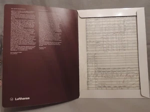 Suvenir Lufthansa Airlines prited the Federal Republic of Germany 1984 - Picture 1 of 9