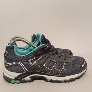 Meindl Caribe Lady GTX Graphite/green Women's Suede Synthetic Shoes Uk5 Eu38 - Picture 1 of 13