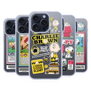 OFFICIËLE PEANUTS TRENDS SOFT GEL CASE HOESJE VOOR APPLE iPHONE TELEFOONS - Afbeelding 1 van 12